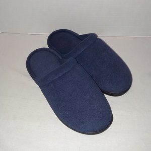 ISOTONER-Men's Microterry Hoodback-SLIPPERS-MEMORY FOAM